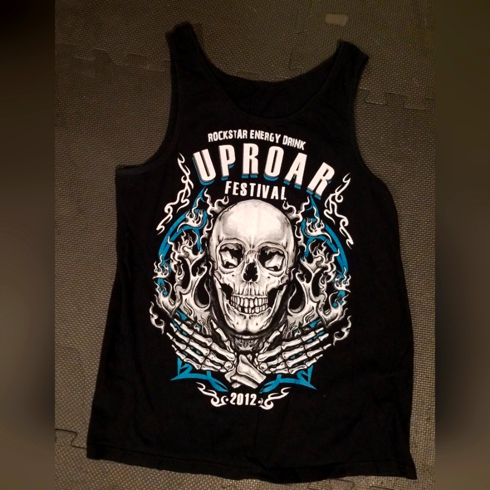 2012 Rockstar Energy Uproar tour date tank Shinedown